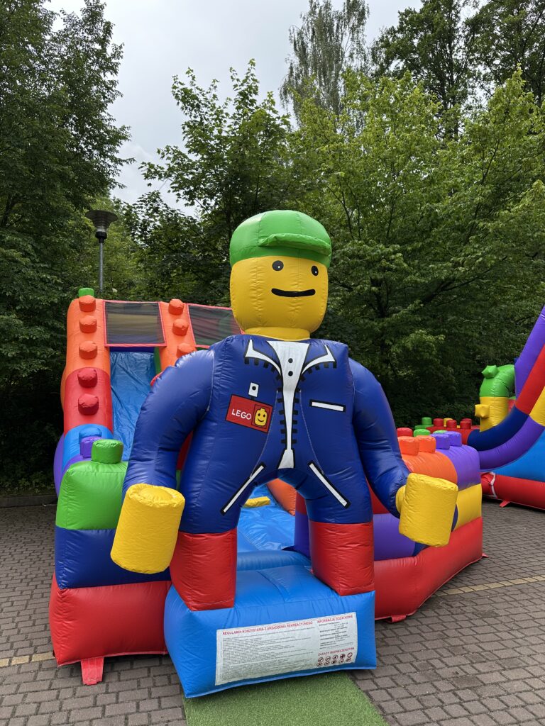 zjeżdżalnia klocki