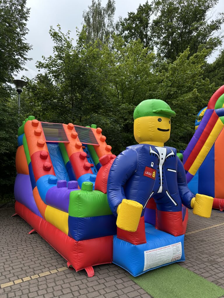 zjeżdżalnia klocki