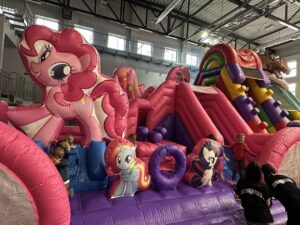 inflatable unicorn